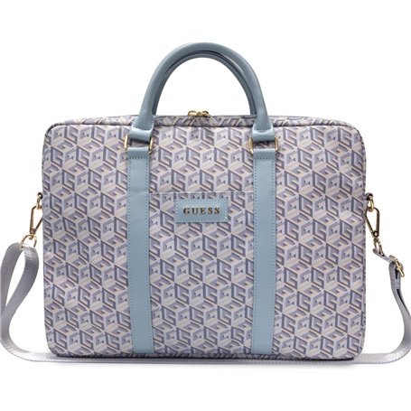 CG Mobile Guess Gcube Stripe Housse pour ordinateur 16" Bleu