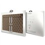 Guess GUCS16P4RPSW Manchon avec Rayures imprimées 4G Marron 44 cm, Marron