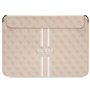 Guess GUCS14P4RPSP Manchon avec Rayures imprimées Rose 4G 14", Rose
