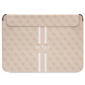 Guess Manchon GUCS16P4RPSP 16" Rose 4G à Rayures imprimées