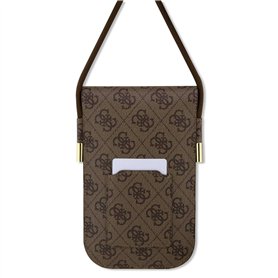 Guess Sac GUOWBP4SNSW Marron 4G Metal Script Logo