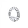 GUESS GUMRSALDGS Support pour bague Argent Strass