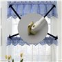 Lot de 4 supports adhésifs Or