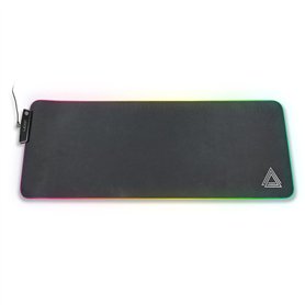 Lexip - B10 - Tapis de Souris Gamer Flexible, Contours LED, 800x300x4 mm, Surface lisse et antidérapante, Port USB sur tapis