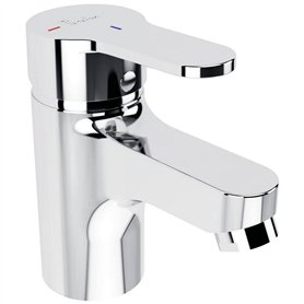 mitigeur de lavabo - porcher olyos c3 - bonde métal - chromé - porcher d1113aa