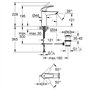 GROHE Eurosmart DN 15 MSize WT Mitigeur monocommande avec fil d'écoulement 1 1/4"
