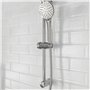 SCHÜTTE Napoli 64830 Set de douche avec barre de douche 4 types de jets Chromé
