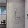 SCHÜTTE Napoli 64830 Set de douche avec barre de douche 4 types de jets Chromé