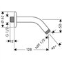 Hansgrohe braccio doccia serie raindance 27411 cromo.