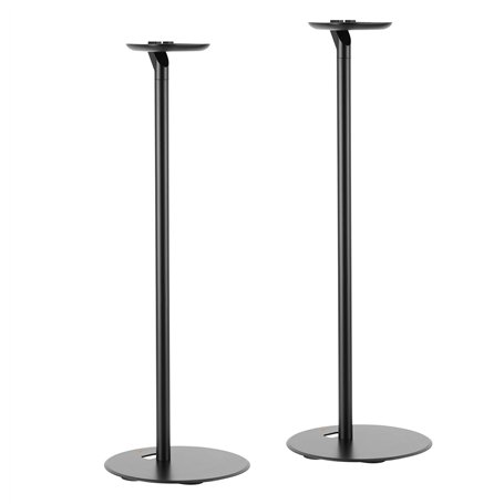 Mywall Lot de 2 Supports pour Haut-parleurs HS18L, compatibles avec Sonos One, Play:1, Sonos One SL - avec Gestion des câbles et