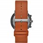 Fossil Chase Timer Chronograph pour homme, montre en acier inoxydable fumé, FS5486