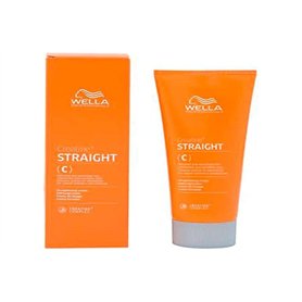 WELLA - Créatine + Straight (C) cheveux colorés et sensibilisés Crème de Lissage 200ml