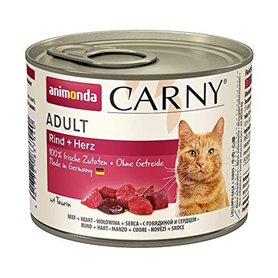 Animonda Carny Adult - Boeuf avec Coeur - 6 x 200 g