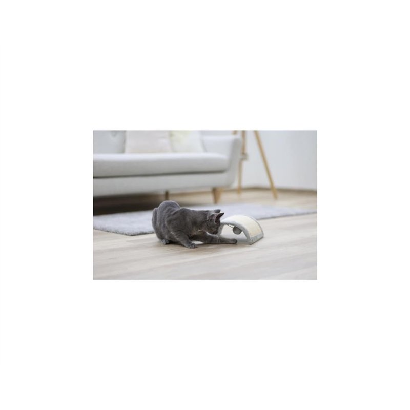 Image secondaire de Kerbl Pet Griffoir Half Moon Gris, 26X22X11cm