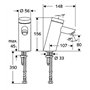 Schell 21100699 7888628 Puris SC Robinetterie WT à fermeture automatique eau froide Chromé