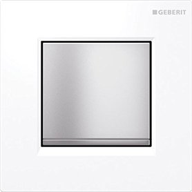 Geberit type 30 pour urinoir (Blanc/chromé mat)
