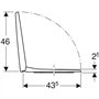Geberit Siège Thermique durcissant Original Selnova 500.331.00.1