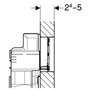 Geberit 115.640.GH.1 Bouton, Blanc