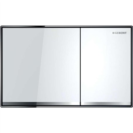 Geberit Sigma 115.640 Si 1 plaque de déclenchement en verre Blanc 60