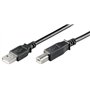Goobay 93596 Câble Hi-Speed USB 2.0, Noir, 1.8m Longueur