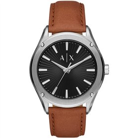 Armani Exchange - Montre Trois Aiguilles pour Homme, Acier Inoxydable, AX2808