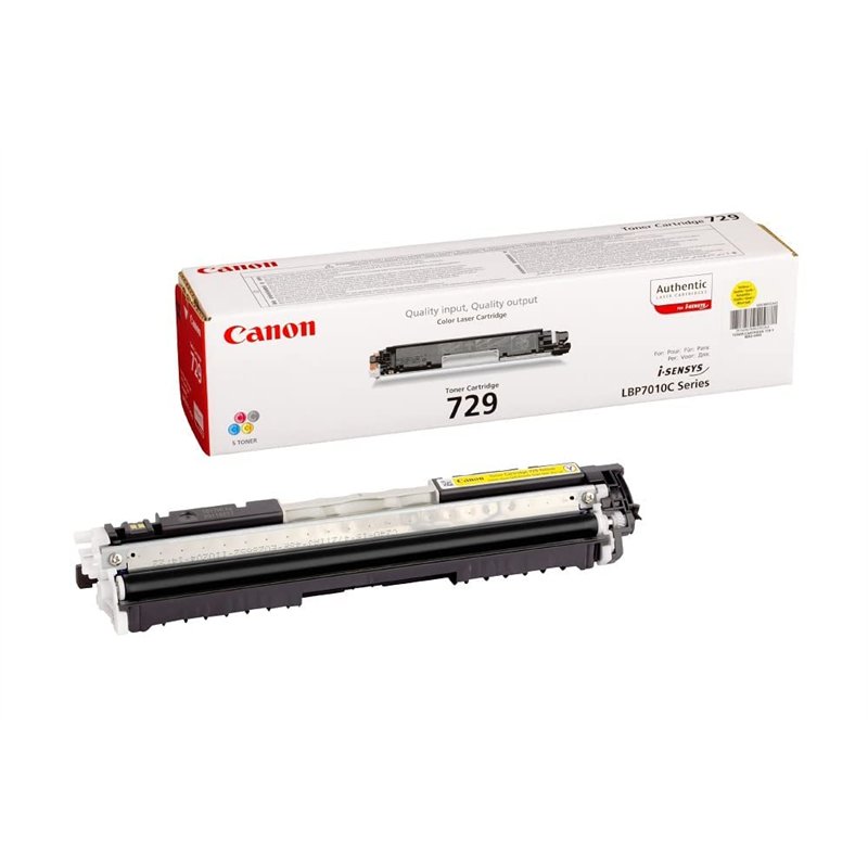 Image secondaire de Canon 729 Cartouche de toner Jaune Noir