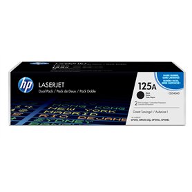 HP 125A pack de 2 toners LaserJet noir authentiques