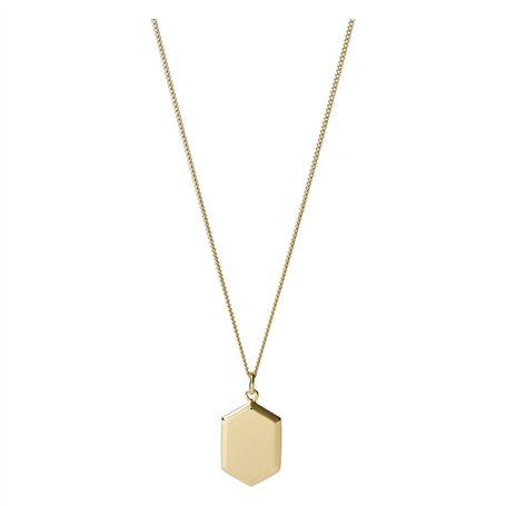 Fossil Collier JF03363710, Or, Taille Unique Femme