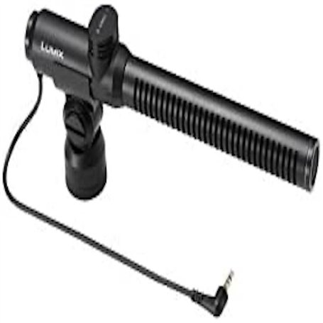 Panasonic Lumix DMW-MS2E Microphone stéréo pour Lumix S1R, S1H, S1, GH5, GH5S, GH4, GH4R, G9, G90, G80, G7, FZ2000, FZ1000 II, F