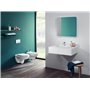 Villeroy & Boch O. Novo Toilette avec assise suspendue, chasse d'eau directe et sans bordure, 5660HR01