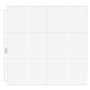 Ultimate Guard UGD011321 QuadRow Pages 24 poches latérales transparentes (10) pages de classeur double face pour cartes à collec