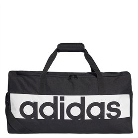 Adidas Lin per TB M Sac en Toile Format Moyen Mixte Adulte, Noir (Negro/Blanco/Blanco), 25 Centimeters