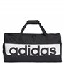 Adidas Lin per TB M Sac en Toile Format Moyen Mixte Adulte, Noir (Negro/Blanco/Blanco), 25 Centimeters
