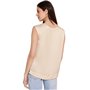STREET ONE A344656 Haut en Satin, Beige Sable Lisse, 38 Femmes T-Shirt