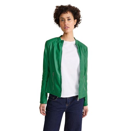 STREET ONE Femme A212016 Veste, Arty Green, 36, Vert