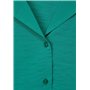 STREET ONE A344573 Chemisier à Manches 3/4, Intense Aqua, 40 Femme T-Shirt, Turquoise
