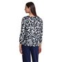 STREET ONE A344575 Blouse, Bleu Foncé, 48 Femme T-Shirt
