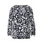 STREET ONE A344575 Blouse, Bleu Foncé, 48 Femme T-Shirt