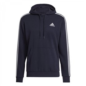 Adidas M 3S FT HD, Sweat à Capuche Menu, Legend Ink/White, M