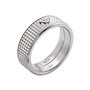 EMPORIO ARMANI - Bague en acier inoxydable pour homme, EGS29880409