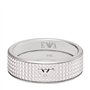 EMPORIO ARMANI - Bague en acier inoxydable pour homme, EGS29880409