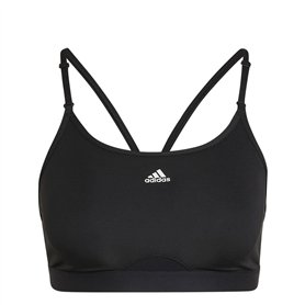 adidas Aeroreact Training Light-Support Sports Bra Female Adult, Black, XSAC