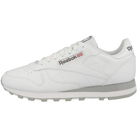 Reebok Mixte Classic Leather Sneaker, Ftwwht/Pugry3/Purgry, 45 EU