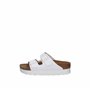 PAPILLE vegan by Birk Arizona blanc pantoufles femme plateforme chaussures végétaliennes, Blanc, 39 EU