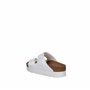 PAPILLE vegan by Birk Arizona blanc pantoufles femme plateforme chaussures végétaliennes, Blanc, 39 EU