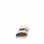 PAPILLE vegan by Birk Arizona blanc pantoufles femme plateforme chaussures végétaliennes, Blanc, 39 EU