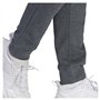 adidas Homme Essentials Fleece Tapered Cuff Big Logo Pants, Dark Grey Heather, XS
