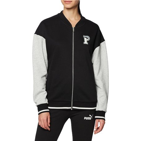 PUMA Squad Trackc Veste de Sport pour Femme, Noir, Estandar Mixte