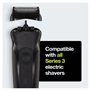 Braun Tête de Rasage, ORIGINALE, Compatible Avec Les Rasoirs Electriques Series 3 Pour Hommes, Pièce De Rechange Avec Des Lames 