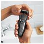 Braun Tête de Rasage, ORIGINALE, Compatible Avec Les Rasoirs Electriques Series 3 Pour Hommes, Pièce De Rechange Avec Des Lames 